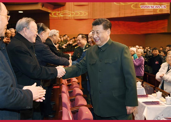 Xi Extends Spring Festival Gree